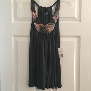 Forever 21 sequin bib tank top